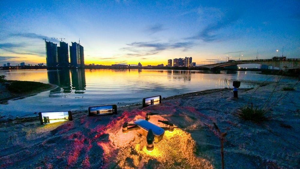 Johor's waterfront skyline, just across the strait from Singapore